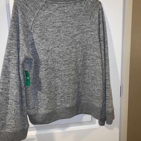 Dip gray sweater with flare sleeves - Picture 2 of 2